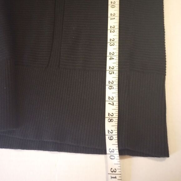 Style & Co. Black Acrylic shaw collar sweater with button accent - Picture 11 of 11